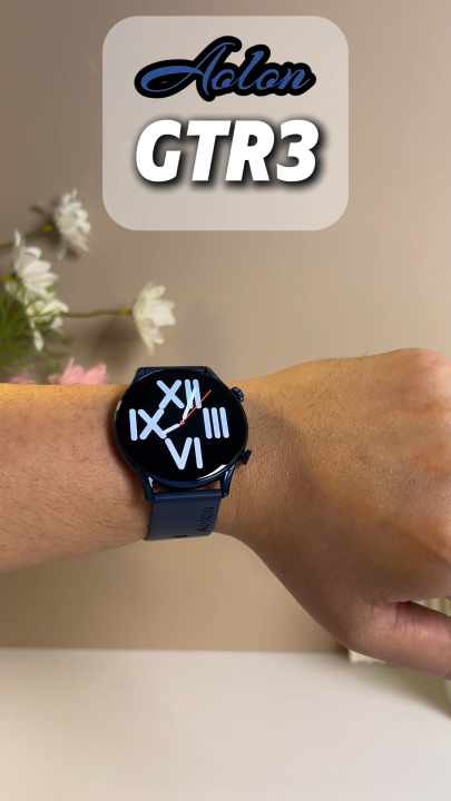 Aolon GTR3 นาฬิกาอัจฉริยะ 1.43'' จอ AMOLED HD แบบเปิดตลอดเวลา รับสาย WhatsApp เครื่องตรวจสอบอัตราการเต้นของหัวใจ 110+ โหมดกีฬา ระดับกันน้ำ แบตเตอรี่ใช้งาน 120 ชั่วโมง