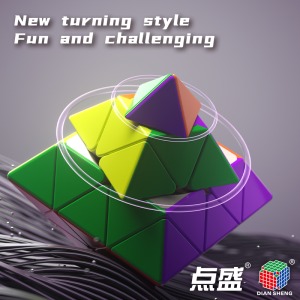 Diansheng CTO 3X3 Magnetic Magic Cube DIANSHENG 3X3 Corner Turning Octahedron Cubo Magico