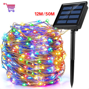 Solar LED String Lights: Waterproof Christmas & Outdoor Decorations