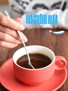 SUS304 Steel Premium Sudu Penyodok Kecil/ Aiskrim Buah-buahan Sudu Pencuci mulut Pembuka selera Sudu Kopi / Sudu Kecil