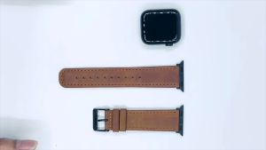 Dây da bò nhập khẩu Apple Watch SE 7 6 5 4 3 2 1 38mm/40mm/41mm/42mm/44mm/45mm