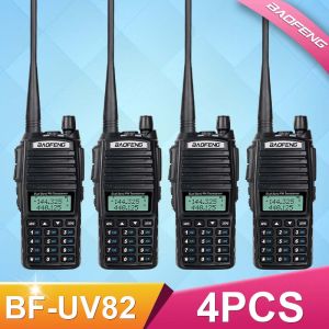 Baofeng UV-82 walkie talkie Dual Band (VHF/UHF) Portable Two-way Radio set of 4 two way radio long range