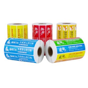 Nhãn Dán Miệng Túi Đựng Đồ Ăn Mang Đi Jd Delivery Food Safety Small Seal Sticker Label Disposable Anti-Teardown Peace of Mind Seal