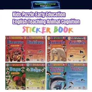 [MSIA SHIP] Kids English Teaching Whales & Dolphins Cognition Sticker Book A4 Pelekat Kognisi Ikan Paus & Dolphins Pendidikan Awal Kanak Inggeris Early Educations Birthday Christmas Party Present Gift Goodies Children Kindergarten School Tadika Belajar