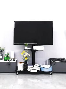 Adjustable Screen Top Shelf for Computer Monitors and TVs Home Office Storage Rack Organizer Holder Enhancing Workspace Efficiency and Organization.