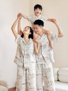 CUTE LIFE | Summer Bamboo Cotton Pajamas Sleepwear Set
