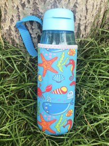 Portable Elastic Cup Holder for Sports Water Bottles Protective Cover for Plastic Water Jugs Anti-Scalding And Shockproof