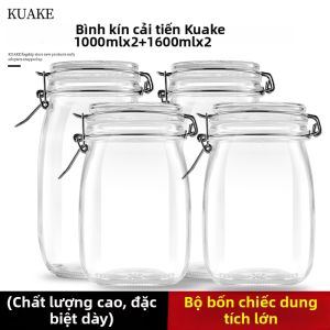 KuaKe | Hũ thủy tinh kín khí đạt chuẩn thực phẩm