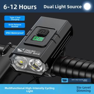 MONLEYTA | Germany Bicycle Night Ride Light Front Lamp Super Bright Strong Light Flashlight Mountain Bike Long Endurance Night Cycling Equipment