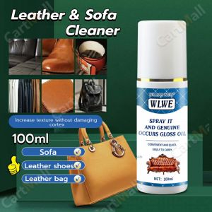 Sofa Cleaner Leather Brightener Household Leather Refurbished Polishing 100ml