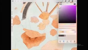 COURSE014 Procreate Course คอร์สวาดภาพประกอบ ภูมิทัศน์สีน้ําขั้นสูง แถมบรัช