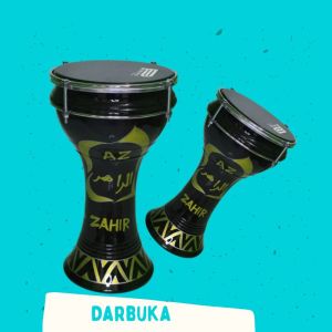 Dumbuk Pinggang 6 Inc Darbuka mini Alat Musik Marawis Mika POWER BEAT Murah Meriah Motif Az Zahir