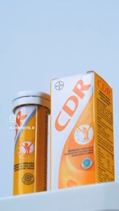 CDR Suplemen Kesehatan Kalsium 10 Tablet - Rasa Jeruk Mandarin