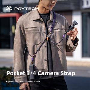 PGYTECH | Handmade Woven Camera Strap for DJI Pocket4/3/4P Shadow Stone Luna Osmo Pocket