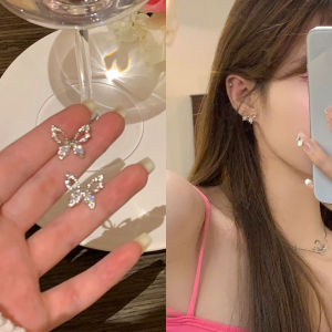 Anting Kupu-kupu Elegan & Rasa Tingkat Lanjut Wanita