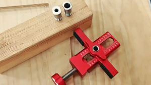 FNICEL | Adjustable Cabinet Door Installation Tool - Precision Woodworking Door Positioning Jig for Quick & Easy Alignment