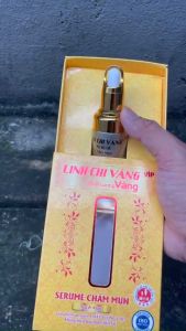 Serum Mụn & Thâm Collagen Linh Chi Vàng Vip 25ml