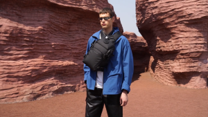 BANGE Tas Selempang Pria Premium Waist Bag Pria Sling Bag Pria FW231