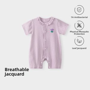 TONGLIANCHUXIN | Breathable Short Sleeve Cotton Bodysuit