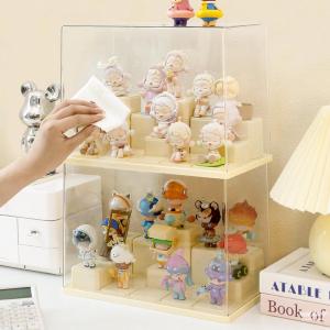 Hộp Trưng Bày Đồ Chơi Acrylic Trong Suốt Chống Bụi Giá Trưng Bày Hộp Đựng Đồ Chơi Hộp Trưng Bày DIY Giá Trưng Bày