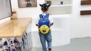 Childrens school bag 13 inch reflective cartoon kids backpack kindergarten backpack