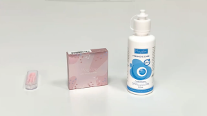 【Beli 1 dan dapatkan 2】Magister softlens minus (-1.00 s/d -6.00) 1 pasang lensa kontak warna diameter 14MM softlens mata korea（Softlens Solution 120ml+Kotak lensa kontak）