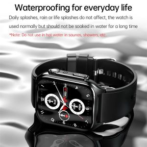Blood Sugar ECG+PPG Smart Watch Men Bluetooth Call Automatic Infrared Blood Oxygen Heart Rate Smartwatch Android IOS