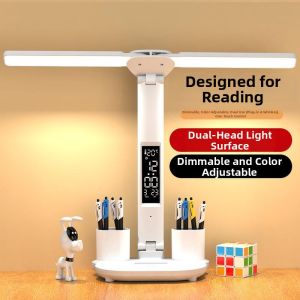 Eye-protective Desk Lamp with Pen Holder
