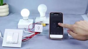 1/2/3Way Tuya Zigbee Smart Switch Smart Breaker No Neutral Wire Required Works with Smart Life Alexa Google Home Voice Control