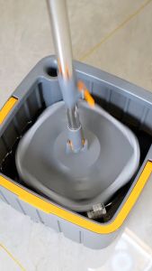 ไม้ถูพื้น ชุดถังปั่น ใช้งานง่าย ทั้งซัก ปั่นแห้ง สกปรก ผ้าถู