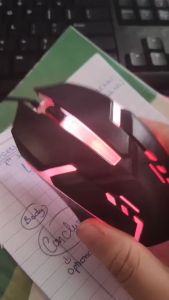 Chuột có dây Gaming X1 1200 DPI USB Led RGB đổi màu chuột máy tính văn phòng chơi game giá rẻ
