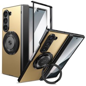 Bản lề trường hợp đối với Samsung Galaxy Z gấp 7 6 5 4 màn hình Glass bao gồm tất cả khung gấp bảo vệ Bìa