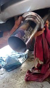 Savinta Knalpot Racing Mobil Manual Matic PLGv2 Stainles Suara Bass Empuk Adem