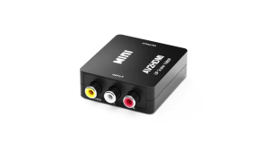 RCA To HDMI 1080P Mini RCA Composite CVBS AV to HDMI Video Audio Converter AV2HDMI USB Port