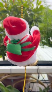Đồ chơi ông già NOEL thổi kèn đánh đàn đánh trống chui ống khói đu dây leo thang cưỡi tuần lộc quà tặng giáng sinh