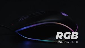 🎮 GAMING NUBWO NM102M RGB LIGHTING ERGONOMIC DESIGN  Gaming Macro Mouse เมาส์ มาโคร เกมมิ่ง NM-102 M