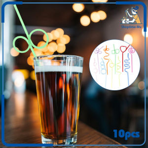 10 Pcs Sedotan Terapi Wicara Sedotan Ulir Unik Alat Terapi Wicara Oral Motor Straw Crazy Straw Sedotan Ulir