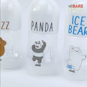 We Bare Bears 5oz/150ml / 9oz/275ml Botol Susu Bayi / Standard Neck Baby Feeding Milk Bottle BPA Free 30418 30436 WBB