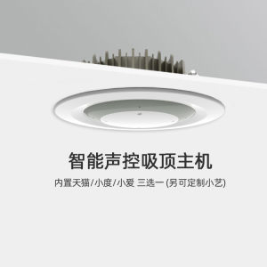 ลําโพง WIFI ลําโพงติดเพดานแบบบลูทูธแบบมีไข้รองรับการสนทนาด้วยเสียงแบบมีเพลงควบคุมด้วยเสียงการควบคุมบ้านอัจฉริยะ Ai