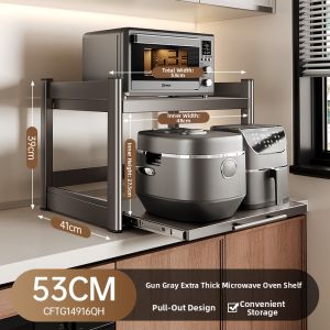 ERMO | Multi-functional Extensible Multi-level Kitchen Counter Shelf