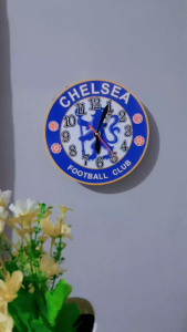 Jam Dinding Aesthetic Karakter Logo Chelsea