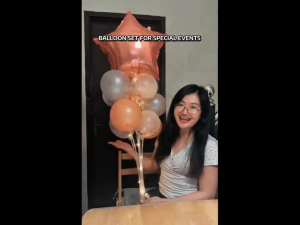 HappyTime birthday decoration set Balloons Stand With LED Light happy birthday balloons Backdrop Photoshoot Party Needs