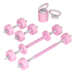HEAD | Pink Adjustable Dumbbell Set Womens Fitness Equipment