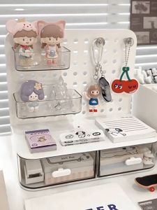 COLOGO 🥇Self DIY Hanging Wall Board With Storage Box Multipurpose Storage Rack