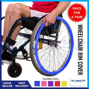 🏅Wheelchair Push Rim Covers Non-Slip Wear-Resistant Protective Rim Covers COMES IN A PAIR