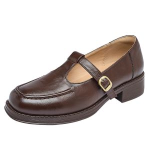 Agsdon | Retro Mary Jane Shoes Female