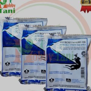 PETROKUM 0.005 BB - Racun Pembasmi Hama Tikus Ampuh Basmi Tikus Mati Kering Tanpa Bau