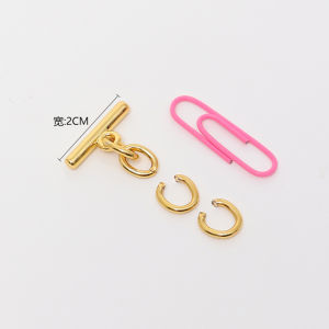 Zipper Wallet Bean Handbag DIY Transformation Crossbody Chain Bag One-Dollar D-Buckle Accessories Fashionable Bag Parts