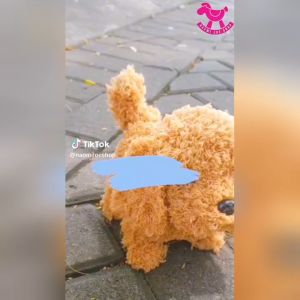 [KST] Boneka Anjing Gerak Menyalak Lucu Mainan Edukatif Anak Interaktif Batre Kado Ulang Tahun