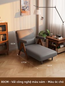 DONGMU | Ghế Sofa Gấp Đổi Chức Năng Gỗ Cứng